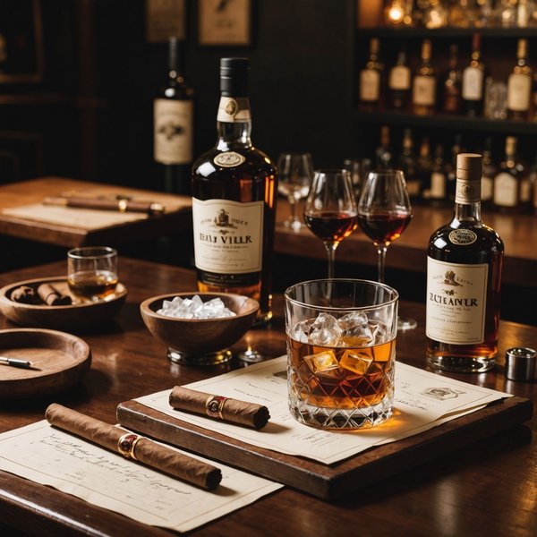 Comment organiser une soirée de dégustation de rhums et cigares dans un bar spécialisé?